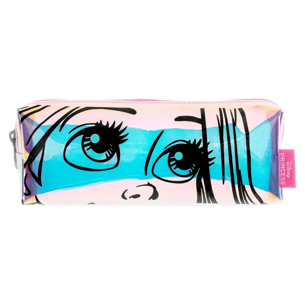 Disney Princess Iridescent Ariel Pencil Case, Blue - Picture 7 of 15